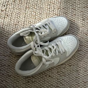 Gray Nike Dunks